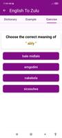 English To Zulu Dictionary screenshot 3