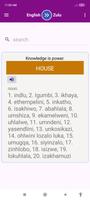 English To Zulu Dictionary poster