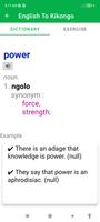 English To Kikongo Dictionary 스크린샷 1