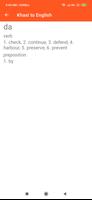 Khasi English Dictionary 截圖 3