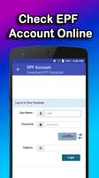 EPF Passbook, Balance Check poster