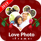 Valentine Day Photo Frame - Love Photo Frames ícone