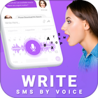 Write SMS by Voice : Voice Text Messages icône
