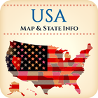 Map of USA simgesi