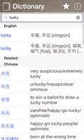 Chinese English Dictionary Pro Affiche