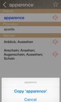 German French Dictionary captura de pantalla 2