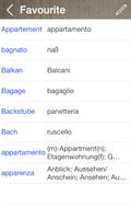 برنامه‌نما German Italian Dictionary عکس از صفحه