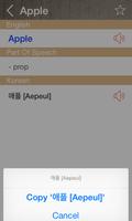 Korean English Dictionary تصوير الشاشة 2