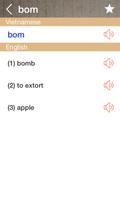 Vietnamese English Dictionary screenshot 1