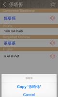 Cantonese English Dictionary capture d'écran 2