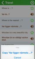 Learn Swedish Phrasebook syot layar 2