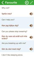 Learn Swedish Phrasebook imagem de tela 3