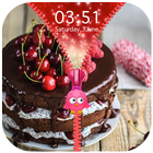 Cake Zipper Lock Screen icône