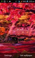Autumn Grove 3D Affiche