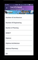 Fast GTU Result تصوير الشاشة 1