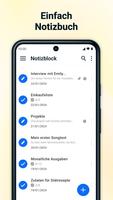 Notizblock: Notizen, Notizbuch Plakat