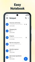 Notepad - Notes and Notebook پوسٹر