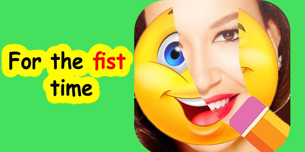 pic Face Smash Emoji erase emoji from face for android apk