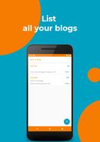Blog Manager Screenshot 1