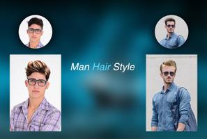 Man HairStyle Photo Editor Ekran Görüntüsü 1