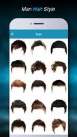 Man HairStyle Photo Editor captura de pantalla 2