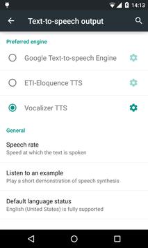 Vocalizer TTS Voice (English) screenshot 5