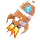Asteroids! Become space rocket pilot - Arcade Game icône