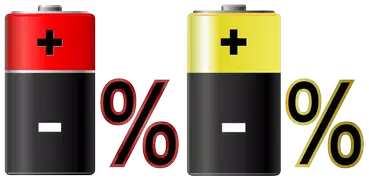 Floating Battery Percentage %