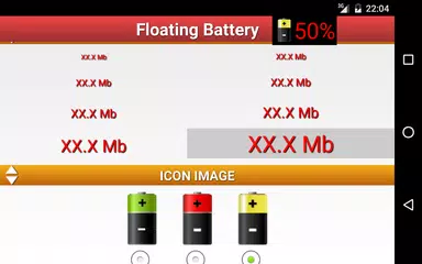 Floating Battery Percentage % APK download