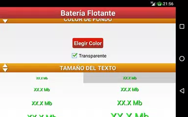 Descargar APK de Batería Flotante Porcentaje %
