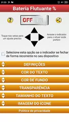 Baixar Bateria Flutuante Percentagem  APK
