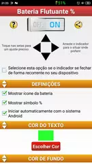 Baixar Bateria Flutuante Percentagem  APK