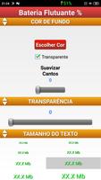 Bateria Flutuante Percentagem  imagem de tela 2