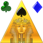 Piramidroid. Pyramid Solitaire. Card game 아이콘