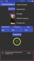 Vidéo vers mp3, mp2, aac ou wa Affiche