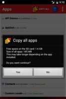 برنامه‌نما Apk To SD card عکس از صفحه