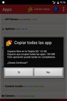 Apk A Tarjeta SD captura de pantalla 1