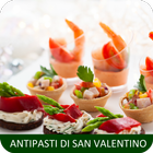Antipasti di San Valentino ricette cucina gratis. ícone