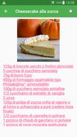 1 Schermata Dolci alla zucca ricette di cucina gratis.