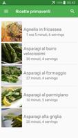 Ricette primaverili di cucina gratis in italiano. poster