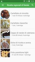 Ricette regionali di Natale di cucina gratis. 截图 2