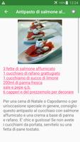 Salmone ricette di cucina gratis in italiano. capture d'écran 1