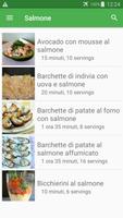 Salmone ricette di cucina gratis in italiano. स्क्रीनशॉट 2