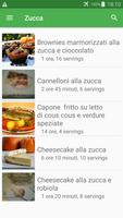 Zucca ricette di cucina gratis in italiano offline poster