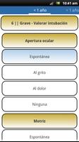 Escala Glasgow Pediátrico Free الملصق