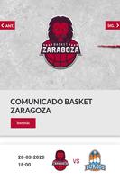 Basket Zaragoza Affiche