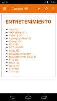 Canales HD de Pago Ekran Görüntüsü 1