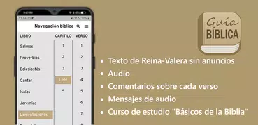 Guía Bíblica: texto, comentari