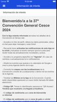 Convención General Cesce 2024 screenshot 2