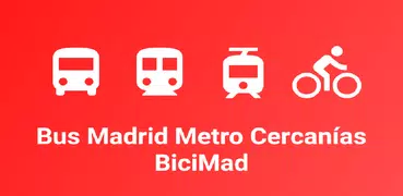 Bus Madrid Metro Cercanías ES